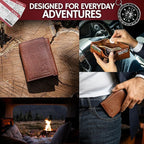 BULL GUARD Leather Trifold Wallets - Image 7