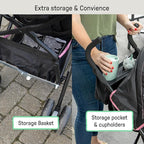 Ingenuity 3D Mini Convenience Stroller – Lightweight Stroller - Image 5