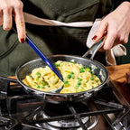 HexClad Hybrid Nonstick 8-Inch Frying Pan, Stay-Cool Handle, Dishwasher-Friendly - Image 7