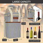 Opux 4 Bottle Insulated Wine Cooler Bag - Image 3