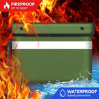 Upgraded Fireproof Document Bag 5200°F Heat Insulated, Fireproof Envelopes - Image 2