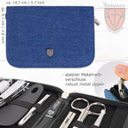 3 Swords Germany – brand quality 10 piece manicure pedicure grooming kit set - Image 5