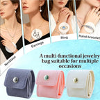 3 PCS Mini Travel Jewelry Organizer Bag - Image 7
