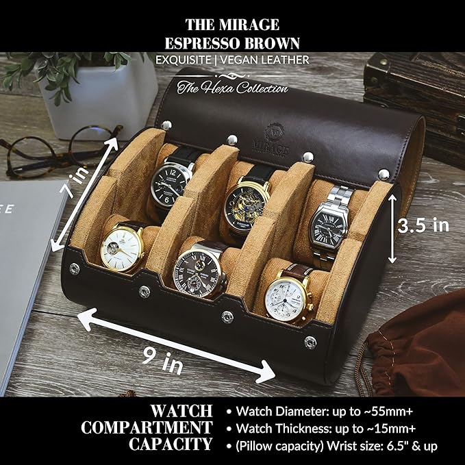 6 Watch Travel Cases for Men - Image 4