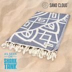 Sand Cloud Extra Large Turkish Beach Towel - Image 2