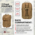 Backpack 40L Large Military 1 to 3 Day Molle Assault Pack Rucksack Army Bag - Image 5