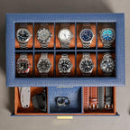 ROTHWELL 10-Slot Watch Box in Leather - Image 4