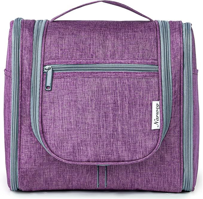 Hanging Toiletry Bag for Women Travel Makeup Bag Organizer Toiletries Bag for by Narwey