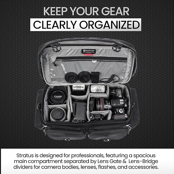 Tamrac Stratus 15 Camera Bag for Photographers, Camera Case for Photography - Image 3