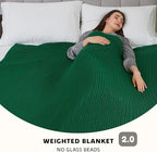 L'AGRATY Knitted Weighted Blanket - Image 2