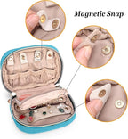 Teamoy Mini Jewelry Travel Case, Storage Organizer Bag - Image 3