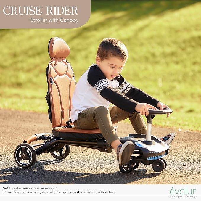 Evolur Cruise Rider Stroller - Image 7