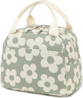Bluboon Lunch Bag for Women Men Cute Corduroy Lunch Tote Bags Reusable by BLUBOON