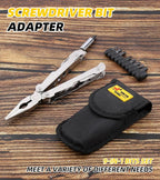 21-in-1 Multitools Needle Nose Pliers, Pocket Knife, Screwdriver, Bottle and - Image 8
