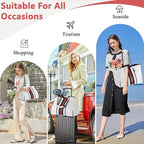 QOGiR Neoprene Multipurpose Beach Bag Tote - Image 8