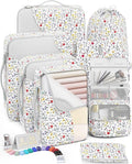 8 Set Packing Cubes for Travel, Gifts for Women Mom, Anti-Tearing Suitcase by OlarHike