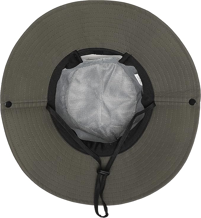 Womens Summer Sun Hat Beach Hat Wide Brim Outdoor UV Protection Hat Foldable - Image 6