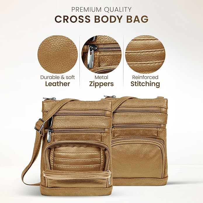 Krediz leather Crossbody Purses - Image 2