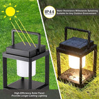 LETRY Outdoor Table Lamp, Brightness LED Nightstand Lantern, Portable - Image 3