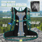N NEVO RHINO Hydration Backpack, 18L Multipurpose Hiking Backpack - Image 3