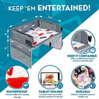 Kenley Kids Travel Tray, Toddler Car Seat Lap Tray, Road Trip Essentials - Image 4