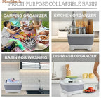 Collapsible Wash Basin 9L, Foldable Dish Tub - Image 8