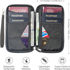 Passport Holder Family up to 6 Passports, Large Passport Wallet and Premium - Image 9