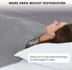 L'AGRATY Knitted Weighted Blanket - Image 6
