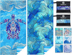 2 Pack Microfiber Lightweight Beach Towel Sand Free Quick Dry Absorbent Thin by WIDDONEN