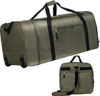 Finnhomy 100L Foldable Rolling Duffel Bag by Finnhomy