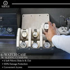 6 watch case box for travel and display organizer - Image 4