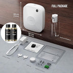 Airversa Smart Waterless Essential Oil Diffuser, 400mL Capacity with 200mL Fragrance Scent Oils, Up to 2000 sq ft Scent Air Machine with 12A1V Power Adapter for Large Room, ANA White Kit