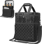 opux 6 Bottle Carrier Tote | Insulated Padded Wine Cooler Bag by OPUX