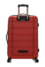 Melbourne Hardside Expandable Spinner Wheel Luggage (Red / Checked Large 28")