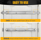 Door Barricade Bar with Door Hook Door Hanger Patented Design - Image 2