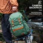 Padwa Lifestyle Green Camera Backpack - Image 8