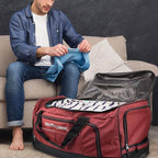 Pacific Gear Rolling Duffel Wheels, 30-inch Luggage, Hockey Bag, Heavy Duty - Image 3