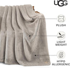 UGG Whitecap Plush Throw Blanket Fleece Lightweight Soft Throw - Image 3