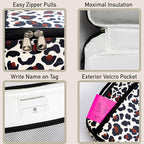 Fenrici Cheetah Kids Lunch Box for Girls, Teens Insulated Lunch Bag, Soft Sided - Image 4