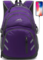 ProEtrade Backpack Bookbag for College Laptop Travel, Fit Laptop Up to 15.6 inch by PROETRADE