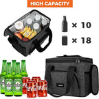 OPUX Soft Cooler Bag, Insulated Collapsible Lunch Cooler Bag - Image 2