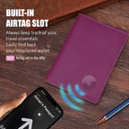 STAR VISTA Albatross Leather Travel Passport Holder, Minimalist Design - Image 8