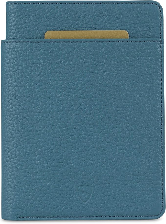 Vaultskin Leather Passport Holder, Slim RFID Blocking Travel Wallet - Image 5