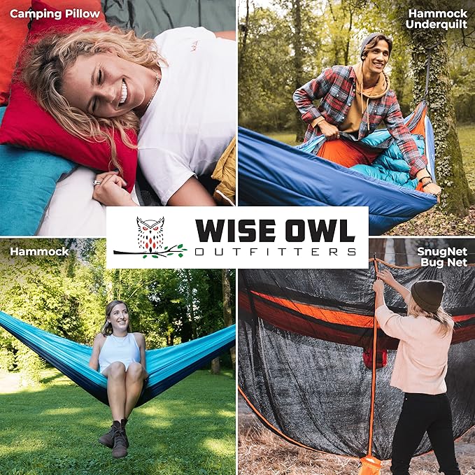 Wise Owl Outfitters Outdoor Camping Blanket – Lightweight Packable Puffy Quilt - Image 8
