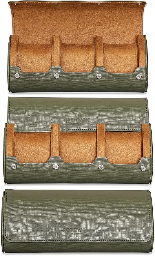 ROTHWELL Watch Roll Travel Case by RothwellSanFrancisco