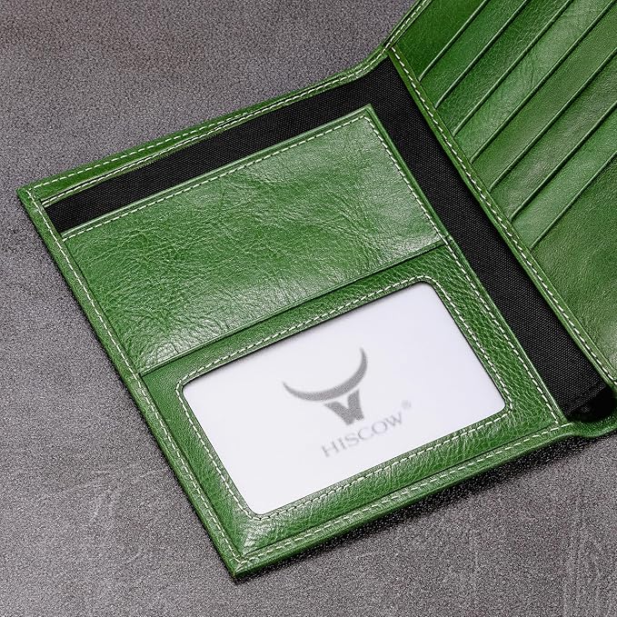 HISCOW Italian Leather Passport Holder - Image 9