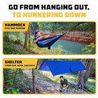 Wise Owl Outfitters Camping Hammock – 500lbs Portable Hammock - Image 4