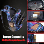 ProEtrade Galaxy Backpack Bookbag - Image 2