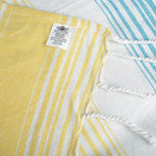 HILLFAIR Cotton Turkish Beach Towels, Quick Dry Lightweight Sand Free Peshtemal - Image 8