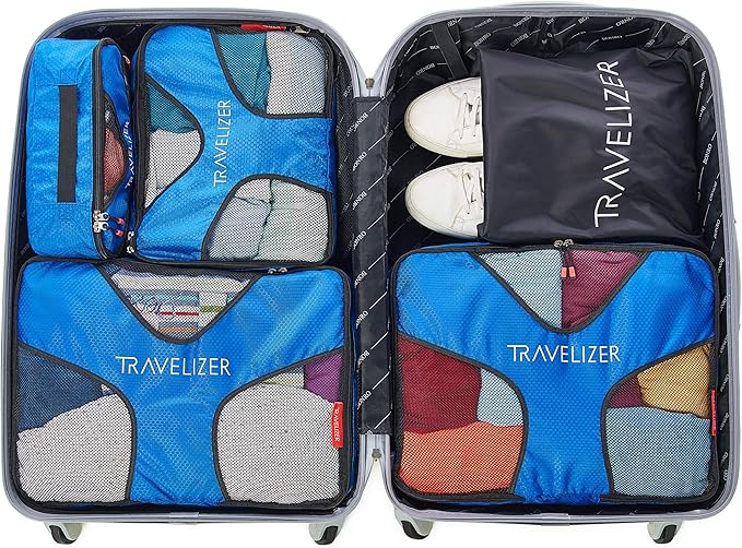 Travel Packing Cubes 5 pcs Luggage Organizer Set - Image 9